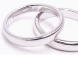シンプルな結婚指輪　オーダーメイド